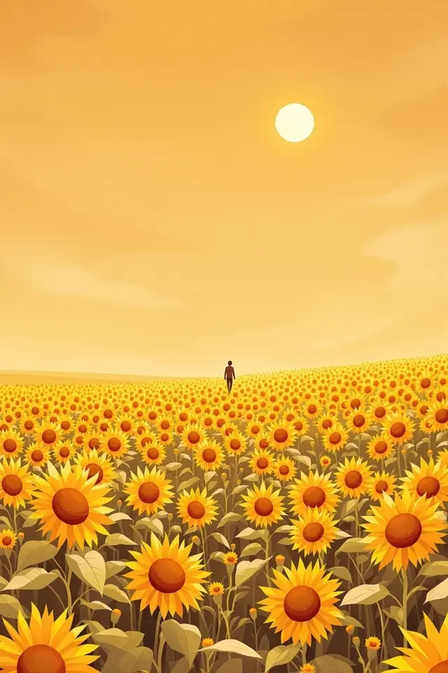 向日葵田